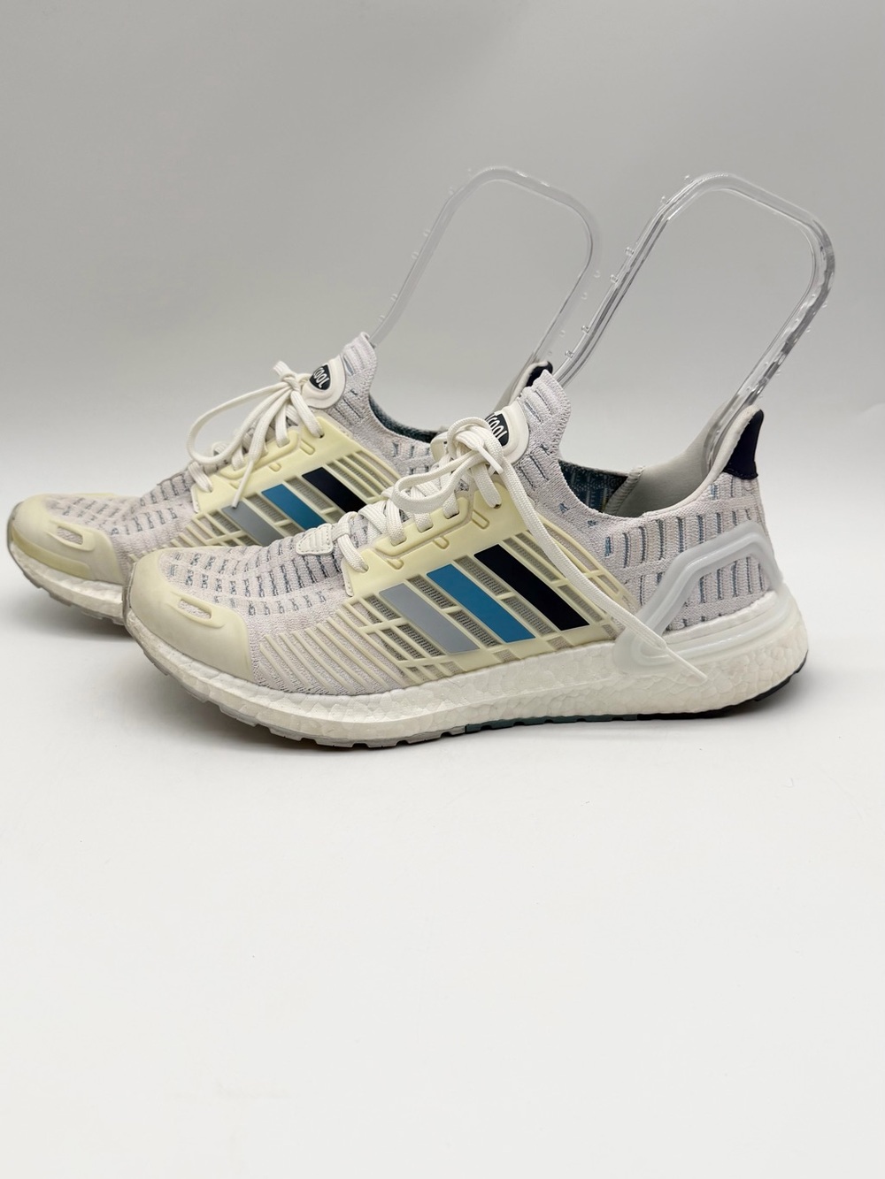 Adidas Ultraboost CC_1 DNA Climacool Running Shoes White Blue GX7811 Mens Sz 9.5